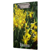 Gele deffodis ik Cheery Spring Flowers Klembord (Links)