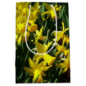 Gele deffodis ik Cheery Spring Flowers Medium Cadeauzakje (Voorkant)