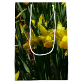 Gele deffodis ik Cheery Spring Flowers Medium Cadeauzakje (Achterkant)