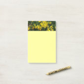 Gele deffodis ik Cheery Spring Flowers Post-it® Notes (Op bureau)