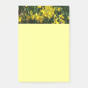 Gele deffodis ik Cheery Spring Flowers Post-it® Notes