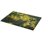 Gele deffodis ik Cheery Spring Flowers Snijplank (Hoek)