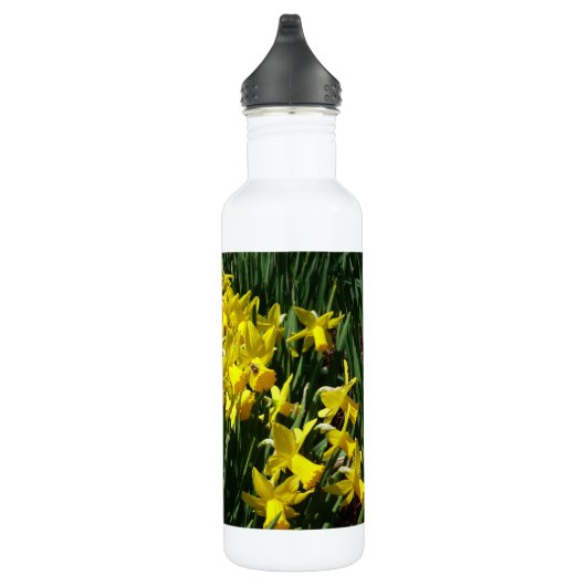 Gele deffodis ik Cheery Spring Flowers Waterfles (Rechts)