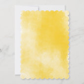 Gele deffodis Roze paasmakerij Eienhunt Kaart (Achterkant)