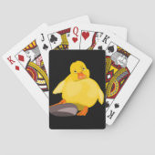 Gele deklare speelkaarten - Aangepaste kleuren (Achterkant)