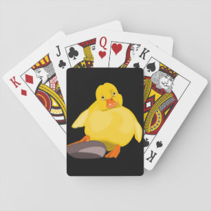 Gele deklare speelkaarten - Aangepaste kleuren
