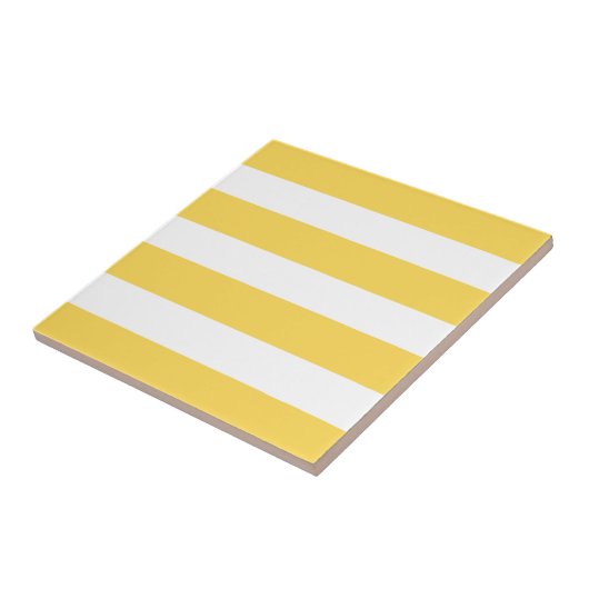 Gele dekletjes tegeltje (Zijkant)