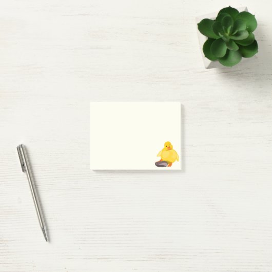 Gele dekletspraat post-it® notes (Kantoor)