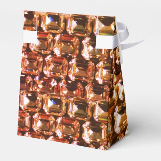 Gele diamanten, oranje diamanten, gemstone bedankdoosjes (Achterkant)