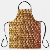 Gele diamanten, oranje diamanten, gemstone schort (Voorkant)