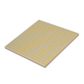 Gele diamanten tegeltje (Zijkant)