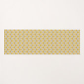 Gele diamanten yogamat (Voorkant (horizontaal))