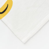 Gele dinosaurus naadloos patroon. Funny il Fleece Deken (Hoek)