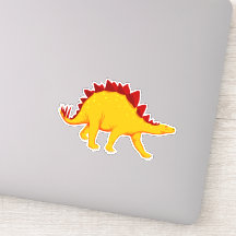 Gele dinosaurus terug naar school