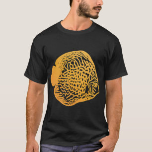 Gele Discusvis T-shirt