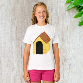 Gele Doghouse Meisjes T-shirt