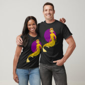 Gele Doos Vis Zeemeerman T-shirt (Unisex)