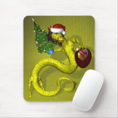 Gele draak muismat (Met muis)