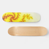 Gele Draak Skateboard (Horizontaal)