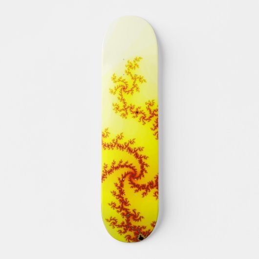 Gele Draak Skateboard (Voorkant)