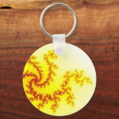 Gele Draak Sleutelhanger (Voorkant)