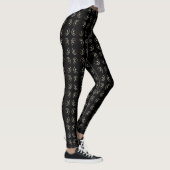 Gele draden leggings (Rechts)