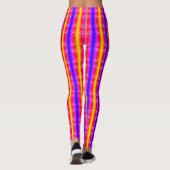 Gele draden leggings (Achterkant)