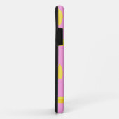 Gele droge bladeren, aangepaste naam roze Case-Mate iPhone case (Achterkant/rechts)