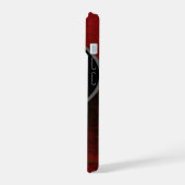 gele drum aanpasbaar iPhone 15 hoesje (Linkerkant)