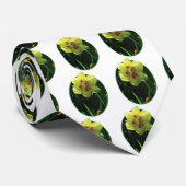 Gele dubbele narcis stropdas (Opgerold)