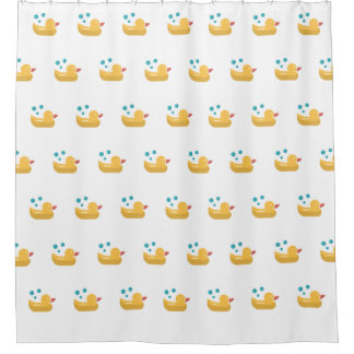 Gele Duck Shower Curtain Douchegordijn