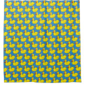 Gele Duck Shower Curtain Douchegordijn (Voorkant)