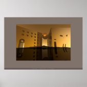 Gele duusk... poster (Voorkant)