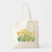 gele dwerg tote bag (Voorkant)