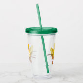 Gele eend Acryl Tumbler Acryl Drinkbeker (Links)