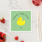 Gele Eend - Baby Shower Servet (Insitu)