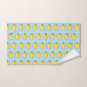 Gele Eend Bad Handdoeken Set (Handdoek)