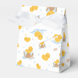 gele eend bubbel bad partij gunst doos bedankdoosjes