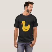 Gele Eend Drake Rubber Eend Slaap Shirt Pyjama (Voorkant volledig)