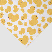 Gele eend geschenk weefsel papier (Detail)