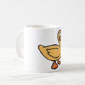Gele Eend Koffiemok (Voorkant links)