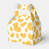 gele eend patroon partij gunst doos bedankdoosjes (Voorkant Zijde)