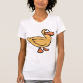 Gele Eend T-shirt (Voorkant)