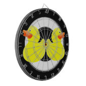 gele eenden dartbord (Voorkant Links)