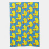 Gele Eenden Keukenhanddoek (Verticaal)