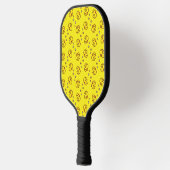 Gele eenden pickleball paddle (Links)