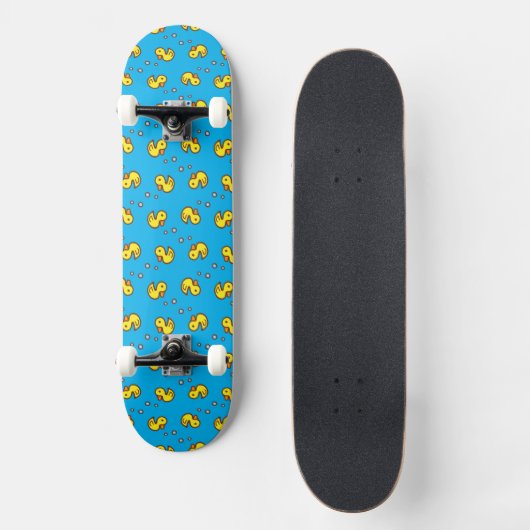 Gele eenden Skateboard (Voorkant)