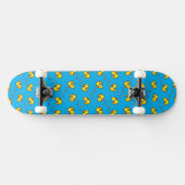 Gele eenden Skateboard (Horizontaal)