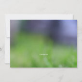 Gele eendjes Pasen uitnodiging (Achterkant)