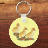 Gele Eendjes Sleutelhanger (Voorkant)